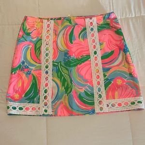 Lilly Pulitzer Pansy Skort “So a Peeling”